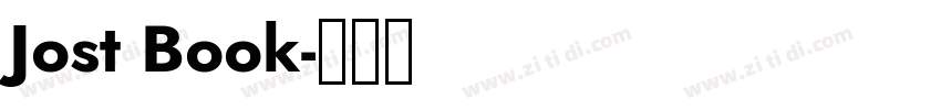 Jost Book字体转换